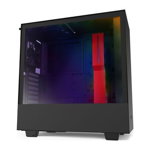 Carcasa NZXT H510i, Middle Tower, RGB, Tempered Glass (Negru/Rosu), NZXT