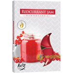 Set 3 x 6 Lumanari Pastila, 4 Ore, Gem de Coacaze