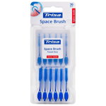 Set periute de dinti manuale interdentare flexibile Trisa Space Brush, ( 36 buc./pachet ) 673420 Albastru