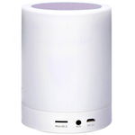 Boxa Portabila cu Lampa Bluetooth iUni M16, 3W, USB, TF CARD, AUX-IN, Led Multicolor, Silver