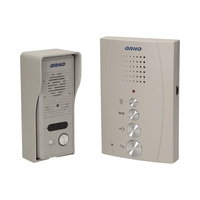 Interfon pentru o familie ELUVIO ORNO OR-DOM-RE-914/G, control automat al portilor, ultra-slim, gri, Orno