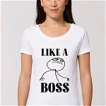 Tricou Basic Dama LIKE A BOSS MEME, https://www.tsf.ro/continut/produse/46386/1200/tricou-basic-dama-like-a-boss-meme_52596.webp