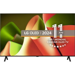Televizor LG OLED 77B42LA, 195 cm, Smart, 4K Ultra HD, 100Hz, Clasa F