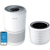 Set 2 Cartuse filtrante pentru purificator de aer, LEVOIT Core 300/Core 300S/Core 300 RF, Alb
