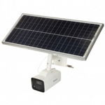 Cameră de supraveghere IP cu panou solar ColorVu Hikvision DS-2XS2T47G0-LDH/4G/C18S40(4MM) 4G/LTE - 4 Mpx 4mm, HIKVISION