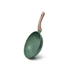 Tigaie wok Fissman-Malachite, aluminiu, verde/maro