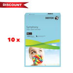 Pachet Carton color Xerox Symphony Pastel 9 + 1 GRATIS, Xerox