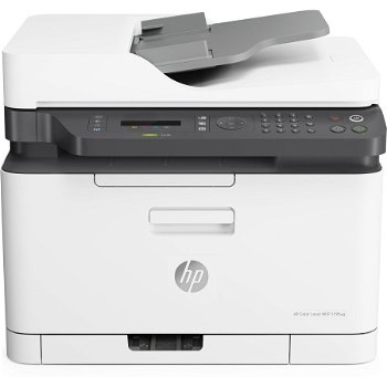 HP Imprimanta FL, HP, Color Laser MFP 179fwg, 4in1, A4 USB LAN WiFi, Alb/Negru, HP