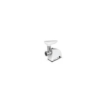 Tocator de carne Heinner MG-W1200R, 1360 W, functie reverse, 1.5 kg/min, alb