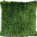 PFata de perna decorativa Eurofirany SHAGGY 40x40 Verde Mat00, Eurofirany