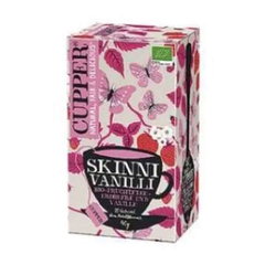 Cupper Infuzie de căpșuni și vanilie 20Sachete. Bio Vegan,