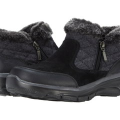 Incaltaminte Femei SKECHERS Easy Going - Warm Vibez Black, SKECHERS