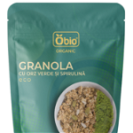 Granola cu Orz Verde Si Spirulina Bio Obio, 200g