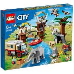 Lego City Baza de Salvare a animalelor, 503 piese