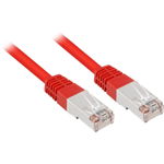 Patchcord S/FTP Cat 5E 10m Red, Sharkoon