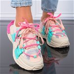 Pantofi, culoare Multicolor, material Textil - cod: P11440, ABC