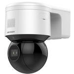 Camera IP wireless PTZ ColorVu AcuSense Hikvision DS-2DE3A400BW-DE/W(T5), 4MP, lentila 4mm, lumina 30m, microfon, difuzor, PoE, IP66, Hikvision