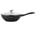 Tigaie Wok cu capac, marmorata 28 cm RL BW28-ML Royalty Line