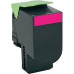 Cartus Toner Original Lexmark 80C2HME, Magenta, 3000 pagini, Lexmark