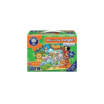 Puzzle Orchard Toys Cu Activitati Cine Este In Jungla? Who'S In The Jungle?, Orchard Toys