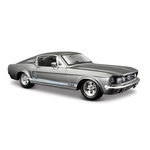 Masinuta Maisto Ford Mustang GT 1967, 1:24, Gri, Maisto