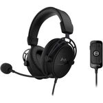 Casti cu microfon Kingston HyperX Cloud Alpha S, negru