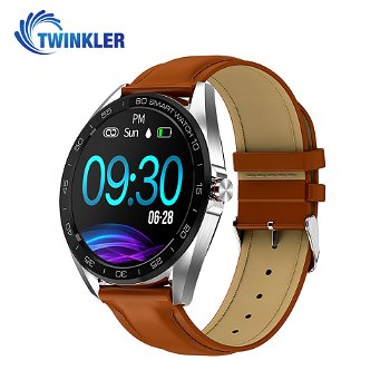 Ceas Smartwatch Twinkler TKY-K7 cu functie de monitorizare ritm cardiac Tensiune arteriala Distanta parcursa Notificari Apel/ SMS