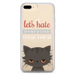 Bjornberry Shell Hybrid iPhone 7 Plus - Angry Cat, 