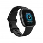 Ceas smartwatch Fitbit Versa 4 Black/Graphite Aluminum, Fitbit