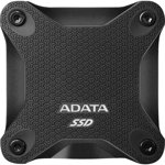 SSD Extern ADATA SD600Q, 2.5", 480Gb, USB 3.2, R/W up to 440 MB/s, black "ASD600Q-480GU31-CBK" (include timbru verde 0.1 lei