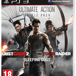 Ultimate Action Triple Pack Just Cause 2 Sleeping Dogs &tomb Raider PS3