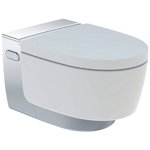 Set vas WC suspendat Geberit AquaClean Mera Classic capac inchidere lenta si functie bideu electric, Geberit