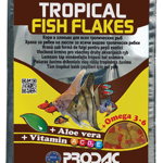 PRODAC Tropical Plic Hrană pentru peşti tropicali, fulgi 12g, Prodac