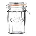 Borcan din sticlă cu clips Kilner, 0,95 L