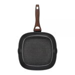 Tigaie grill AMBITION Darkwood, 26x26cm, invelis Qualum Basic Stone Edition