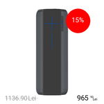 LOGITECH Boxa Portabila UE MegaBoom Waterproof Negru, LOGITECH