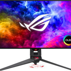 Monitor LED ASUS Gaming ROG Strix XG27AQDMG, 27" QHD OLED, 0.03 ms , 240 Hz , HDR G-Sync Compatible & FreeSync Premium, Negru