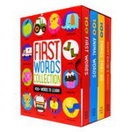 First Words Collection 4 Children Baby Kids Books Box Set, 