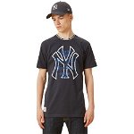 Tricou cu decolteu la baza gatului New York Yankees Heritage