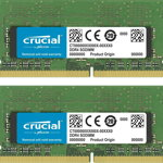 Memorie laptop Crucial 16GB DDR4 2400 MHz CL17 Dual Channel Kit, Crucial