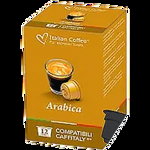Cafea 100% Arabica, 12 capsule compatibile Cafissimo/Caffitaly/Beanz, Italian Coffee