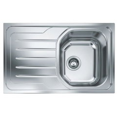Chiuvetă bucătărie inox cu 2 cuve Franke OLX 620 79x50 cm, fără picurător