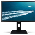 Monitor LED Acer 24" B246HLBYMDPR, Full HD (1920 x 1080), VGA, DVI, DisplayPort, Boxe (Negru)