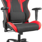 Scaun gaming Genesis NITRO 770 RED Negru/Rosu, Piele, Metal