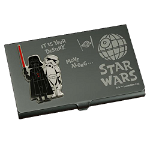 Suport de cărți de vizită - Star Wars Saga - Darth Vader & Stormtrooper