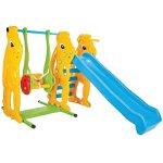 Centru de joaca Pilsan Squirrel Slide and Swing Set, Pilsan