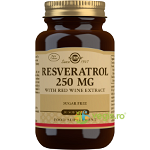 Resveratrol 250mg 30cps cu extract de vin rosu SOLGAR