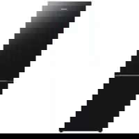 Combina frigorifica SAMSUNG RB33B610EBN/EF Digital Inverter No Frost SpaceMax&trade H 185.3 cm 344 l Clasa E Neagra