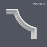 Coltar decorativ MDD325-12 pentru braul MDD325F, 23 X 23 X 4.1 cm, Mardom Decor , Mardom Decor