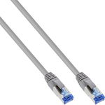 InLine InLine® Patch Cable S/FTP PiMF Cat.6A fără halogen 500MHz gri 0,25 m, InLine